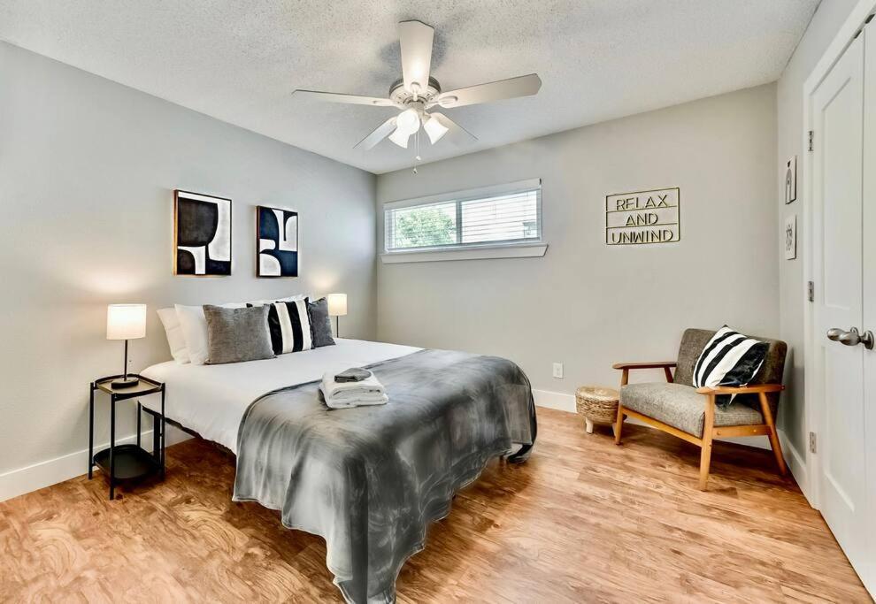 댈러스 Bright And Cheerful Flat, Near Fair Park 아파트 외부 사진